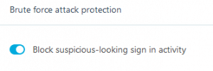 security Brute force attack