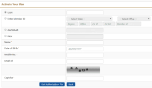 What Is UAN Number,How To Registration & Activation In Hindi 3 UAN Activation form