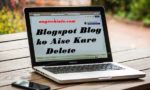 delete blogspot blog