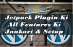 jetpack plugin settings