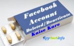 deactivate fb account