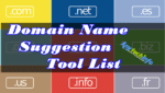Best Domain Name Choose करने के लिए 20 Popular Suggestion Tools 1 domain name suggestion tool hindi