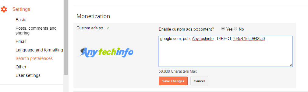 Blogspot और Wordpress Blog में Ads.txt File Add कैसे करे ? 2 Capture