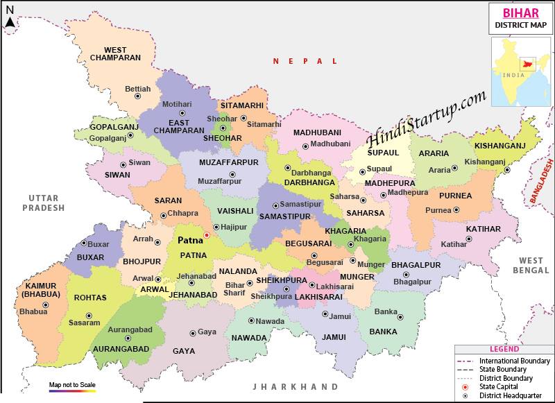 Bihar All District Name
