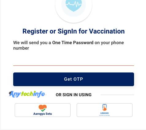 Covid-19 Vaccine Registration