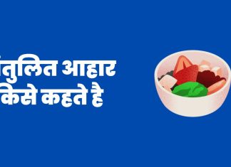 Santulit Aahar Kise Kahate Hain – संतुलित आहार किसे कहते है पूरी जानकारी